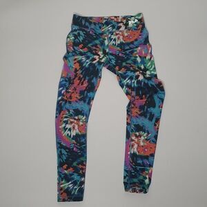 FILA Tie Dye performance leggins athletic workout pants
